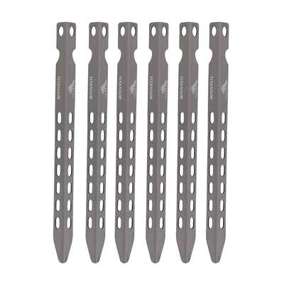 Thousand Oaks TOAKS Titanium Alloy Mitsubishi Nails Ultra Light Tent Nails Sand and Stone Nails Titanium Nails 165mm