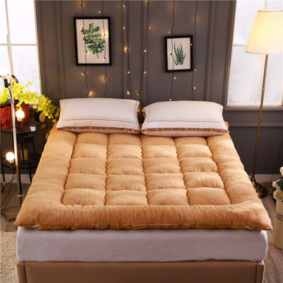 加厚 羊羔绒床垫 床褥1.8m床1.5米榻榻米垫子双人床褥子立体床垫|ms