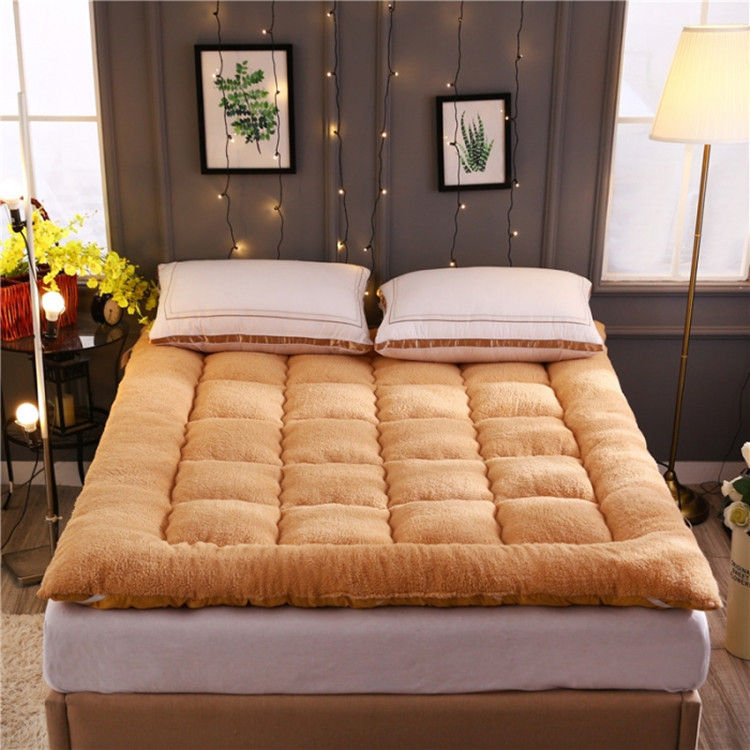 加厚 羊羔绒床垫 床褥1.8m床1.5米榻榻米垫子双人床褥子立体床垫|ms