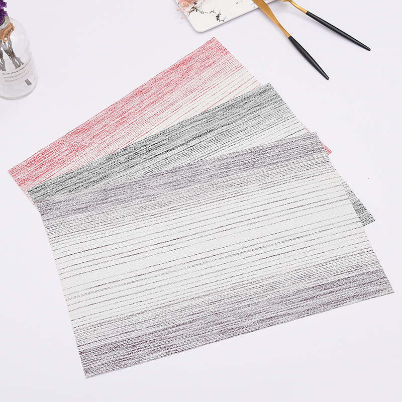 2020外贸热销餐桌垫 咖啡厅西餐垫家居餐具用品pvc餐垫定制批发详情图1