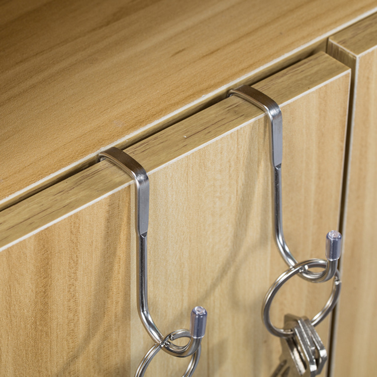 304不锈钢柜门门后双S型挂钩双钩