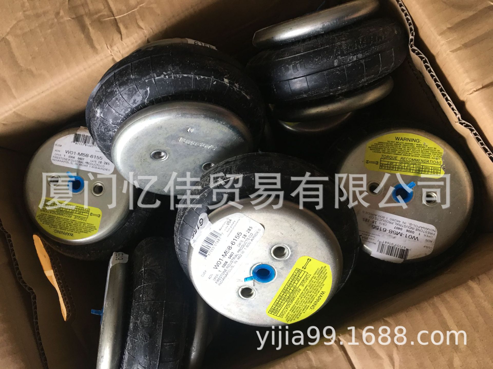 美国 FIRESTONE 凡士通W01-M58-6155空气弹簧