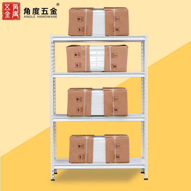 Угловая аппаратная полка Фабрика прямой заклепки стеллаж заклепки оптом бытовой легкий средний стеллаж для хранения