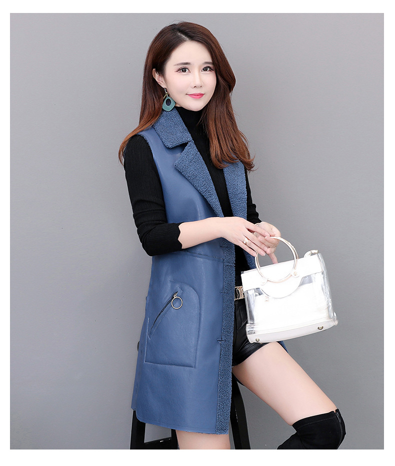 Gilet femme en Cuir PU - Ref 3318518 Image 28