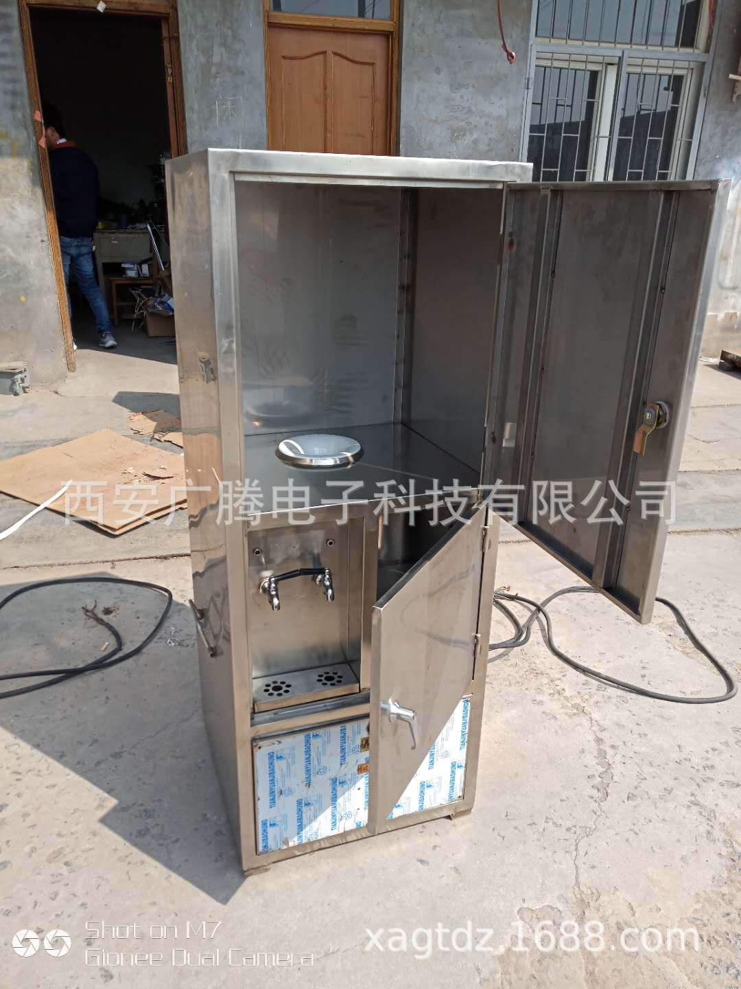 西安广腾矿用防爆桶装饮水机127/1.5KW 井下用防爆饮水机 饮水机