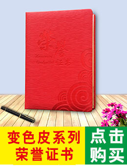17 Certificate of Honor