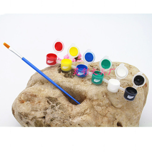 3ml6 One-Piece Acrylic Paints DIY Graffiti Art Paints, Plaster Coloring Pigments, Acrylic All-in-One Paints