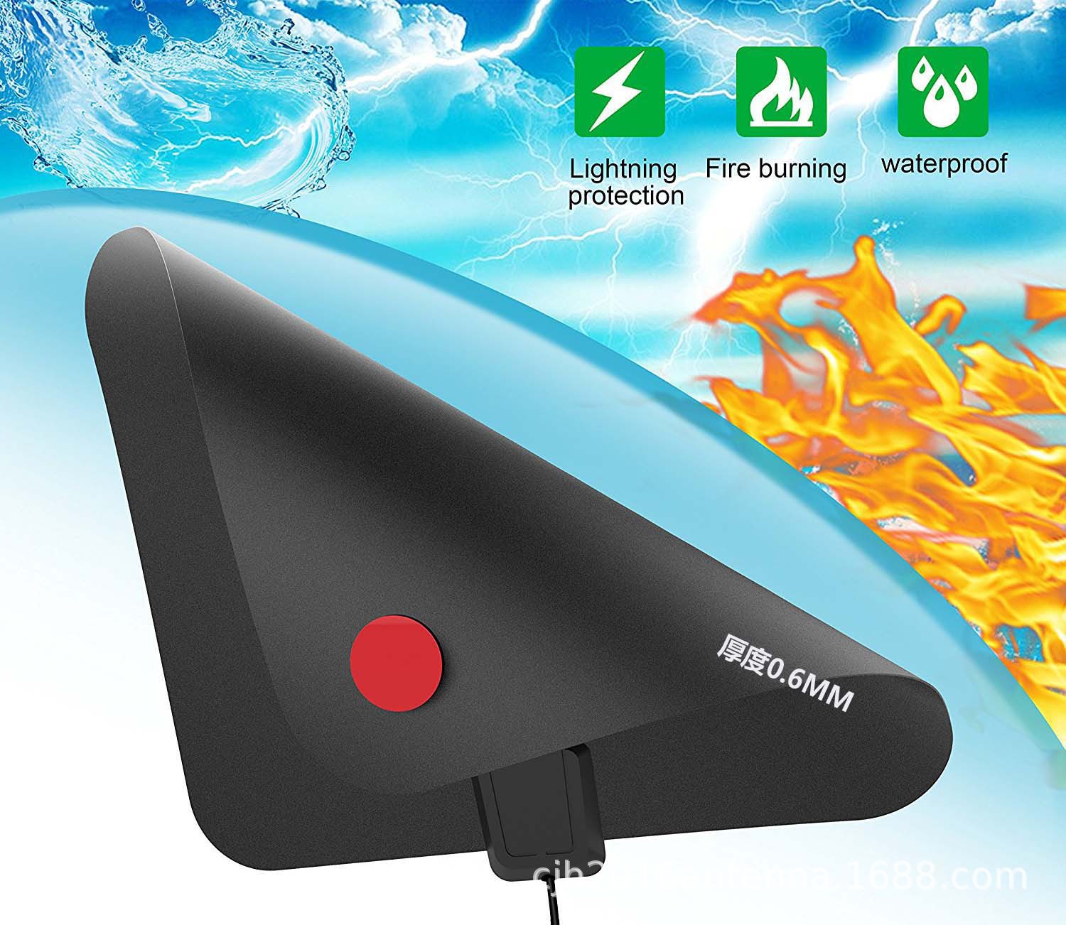 2019电视天线室内数字电视天线美国ATSC高清数字接收天线HDTV天线|ms