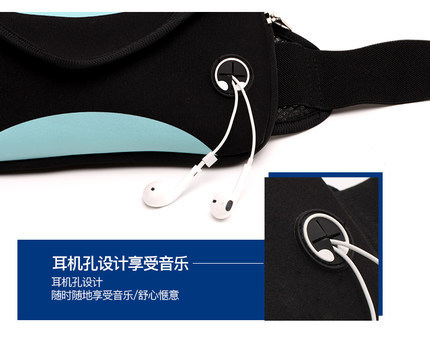 Factory direct sales outdoor sports waist bag mobile phone running waist bag waterproof multi-functional new waist bag mountaineering waist bag