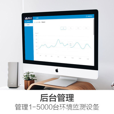 家用室内新风系统环境空气质量监测在线监控管理系统LED电子看板