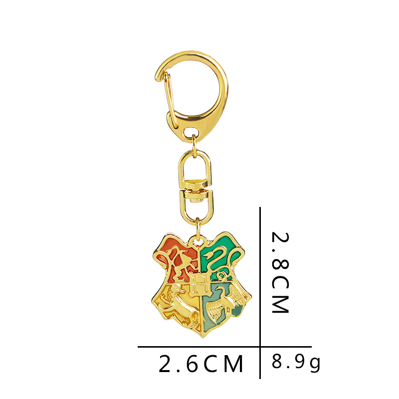 10g Weight Keychain Classification Alloy Material Printing Pattern Gold, Silver Color Fashion Simple New  Keychain Wholesale 1
