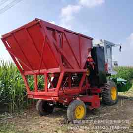 哪里有卖全新玉米青储机小型履带背负式一体割台90/100马力 图片