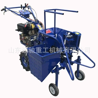 柴油小型玉米粉碎收割机 玉米收割机多少钱一台 秸秆粉碎收获机 