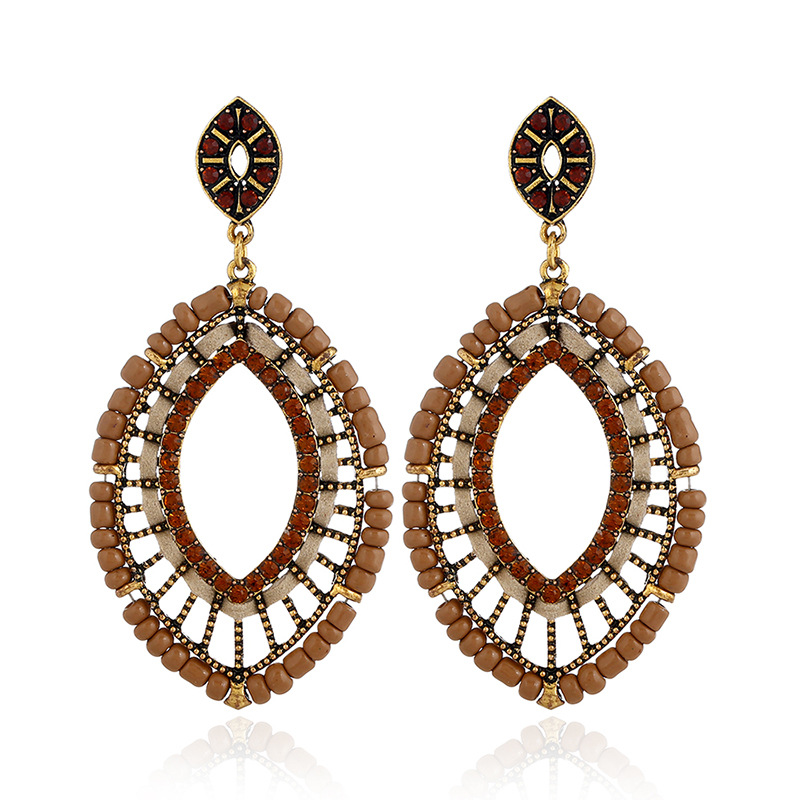 Aretes Con Colgante Retro display picture 7