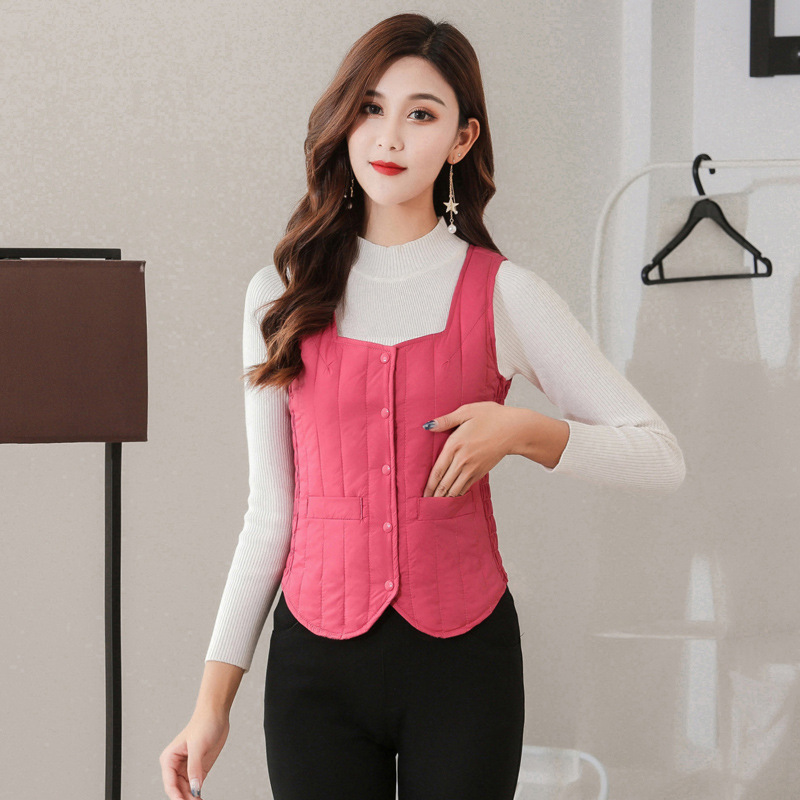 Gilet femme en Coton et lin - Ref 3317333 Image 4