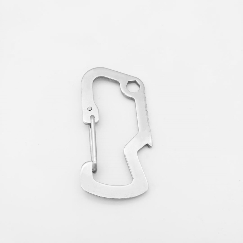 Bottle opener Mountaineering Climbing deduction multi-function outdoors Carabiner EDC Take it with you Spring Allen key Safety buckle