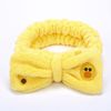 B.Duck, cute plush headband, face mask for face washing, 2022 collection, Korean style