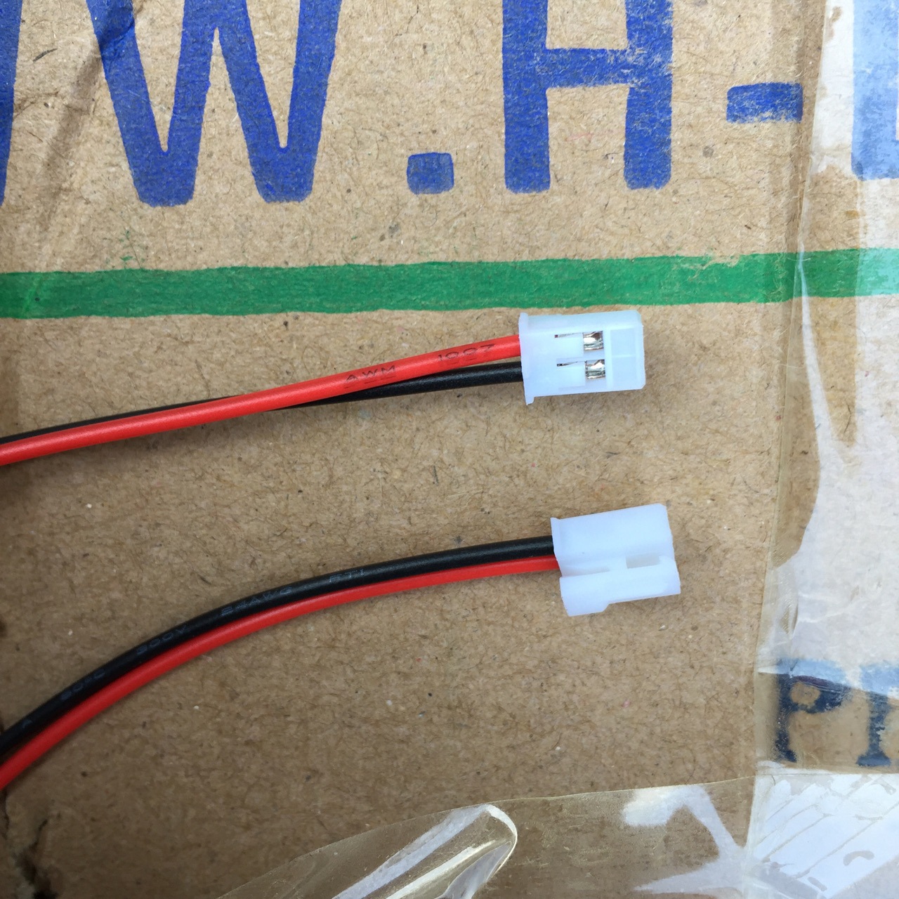 HY2.0端子线 2.0间距带锁扣端子连接线 双头端子线