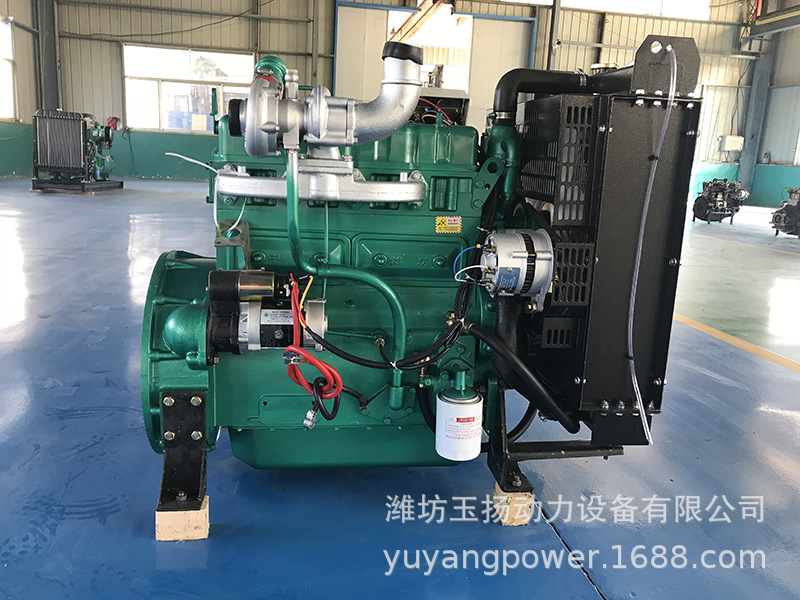 石家庄ZH4105ZD四缸柴油机  标配50kw潍坊系列发电机组