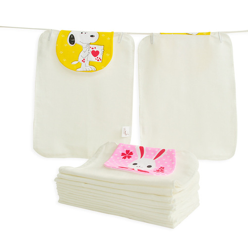 Aishimiao  New Arrival Sweat Towel Pure Cotton Baby Absorbent Towel Four-Layer Gauze Baby Back Support Towel Wholesale