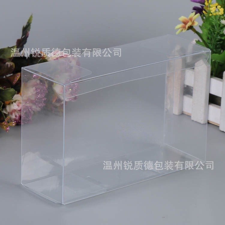 厂家定 制透明pvc硬片盒 塑料折叠盒子 精美包装盒可印刷定 做