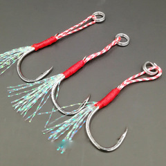 Weihai fishing tackle manufacturer supplies Black King Kong reinforced O-ging steel plate hooks—ideal for lure fishing and sea angling with Iseni fishhooks.