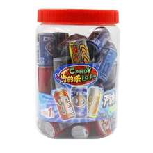 新品玩具糖果肯的乐汽水味糖7g水果味40个/桶儿时回忆怀旧零食