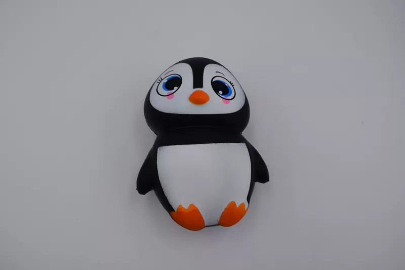 Игрушка-сквиш, фигурка животного, мини-фигурка, пингвин
