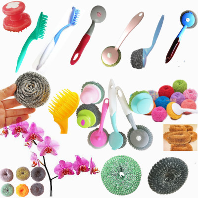 Clean ball Plastic handle Manufactor Cross border Electricity supplier Daily wholesale Steel ball Clean ball Manufactor