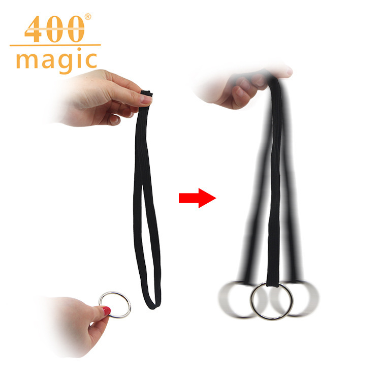 Thick foreign trade magic hoop spell rope and ring new exotic magic toy magic props wholesale Thick foreign trade magic hoop spell rope and ring new exotic magic toy magic props wholesale
