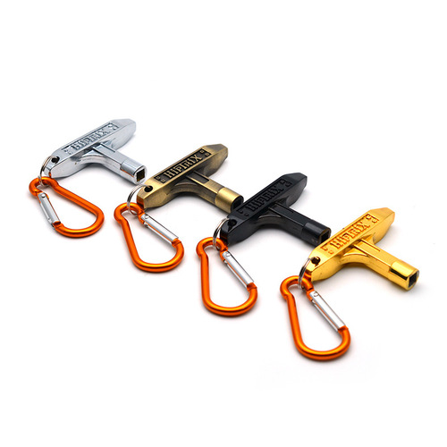 Inner square drum key, jazz drum, snare drum head, drum set adjustment wrench with key buckle