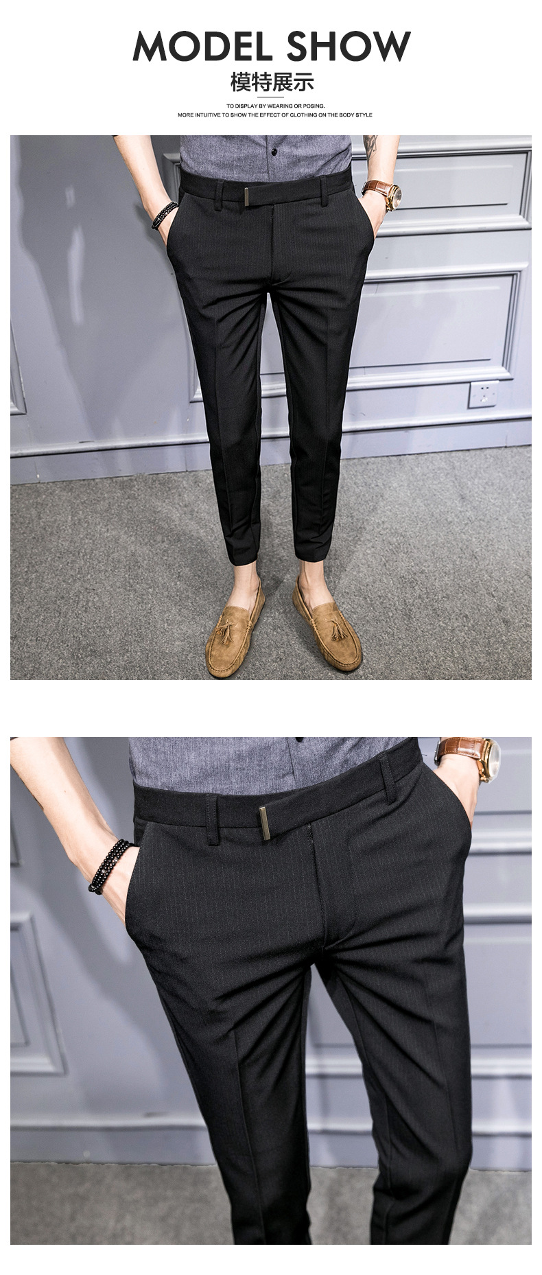 Pantalon homme en Fibre de polyester Polyester  - Ref 3412931 Image 31