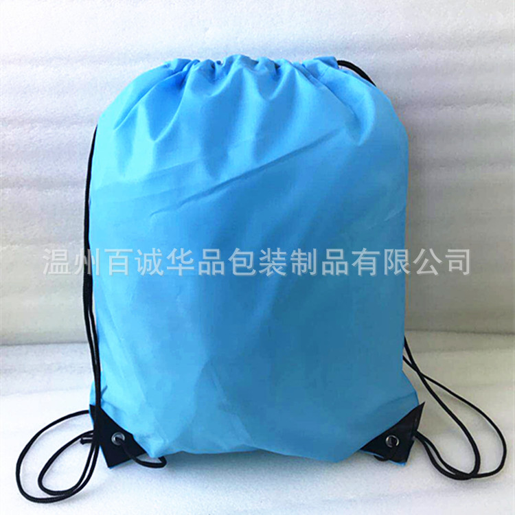 厂家现货供应 覆膜无纺布袋 保温无纺布袋子 涤纶束口袋