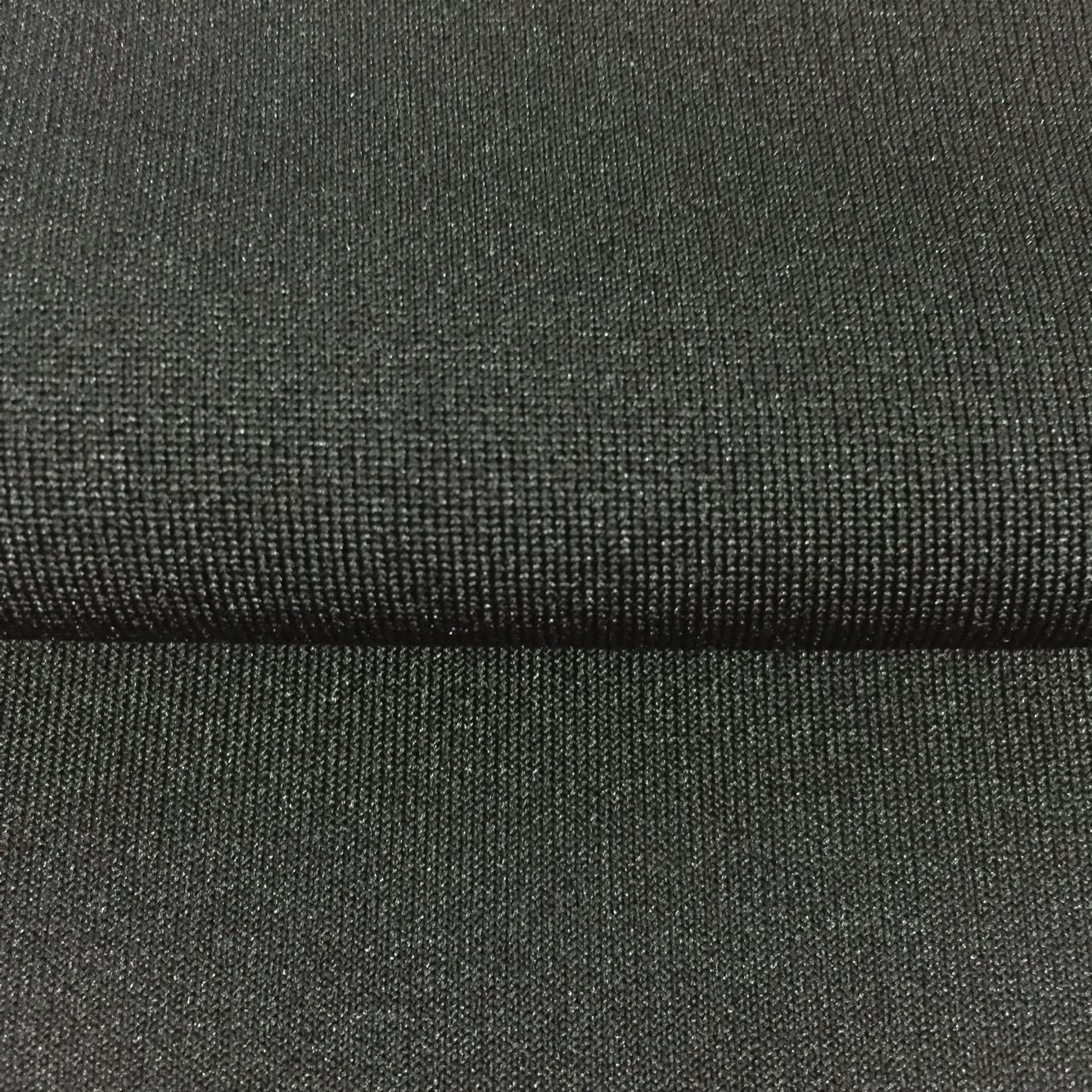 直销1*1涤纶针织罗纹布340G涤纶罗纹拉架布服装袖口下摆配套用布