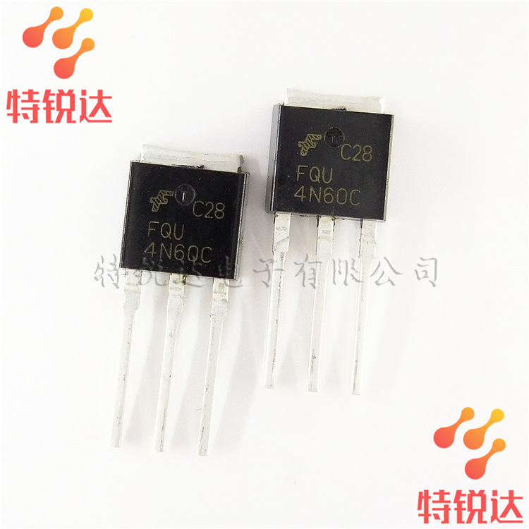 FQU4N60C 4N60C TO-251直插 MOS场效应管 FAIRCHILD/仙童品牌