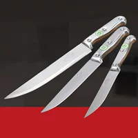 Заводская горячая продажа кухонных ножей из нержавеющей стали, высокий уровень режущей лезвия, промышленная ручная чистка, острый опт