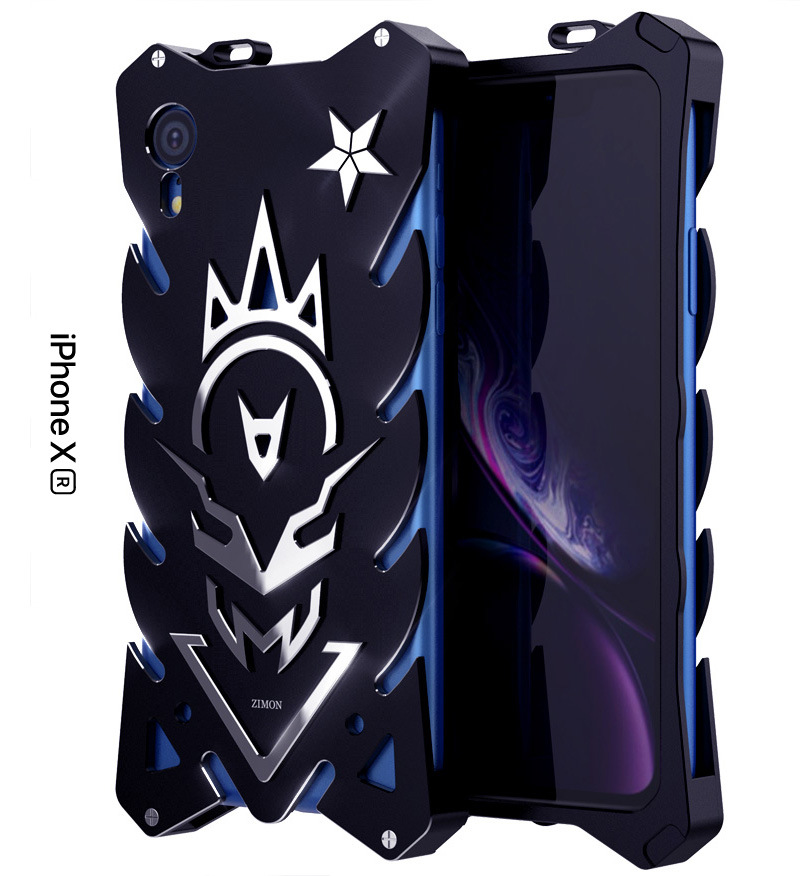SIMON New THOR II Aviation Aluminum Alloy Shockproof Armor Metal Case Cover for Apple iPhone XS Max & iPhone XR & iPhone XS & iPhone X