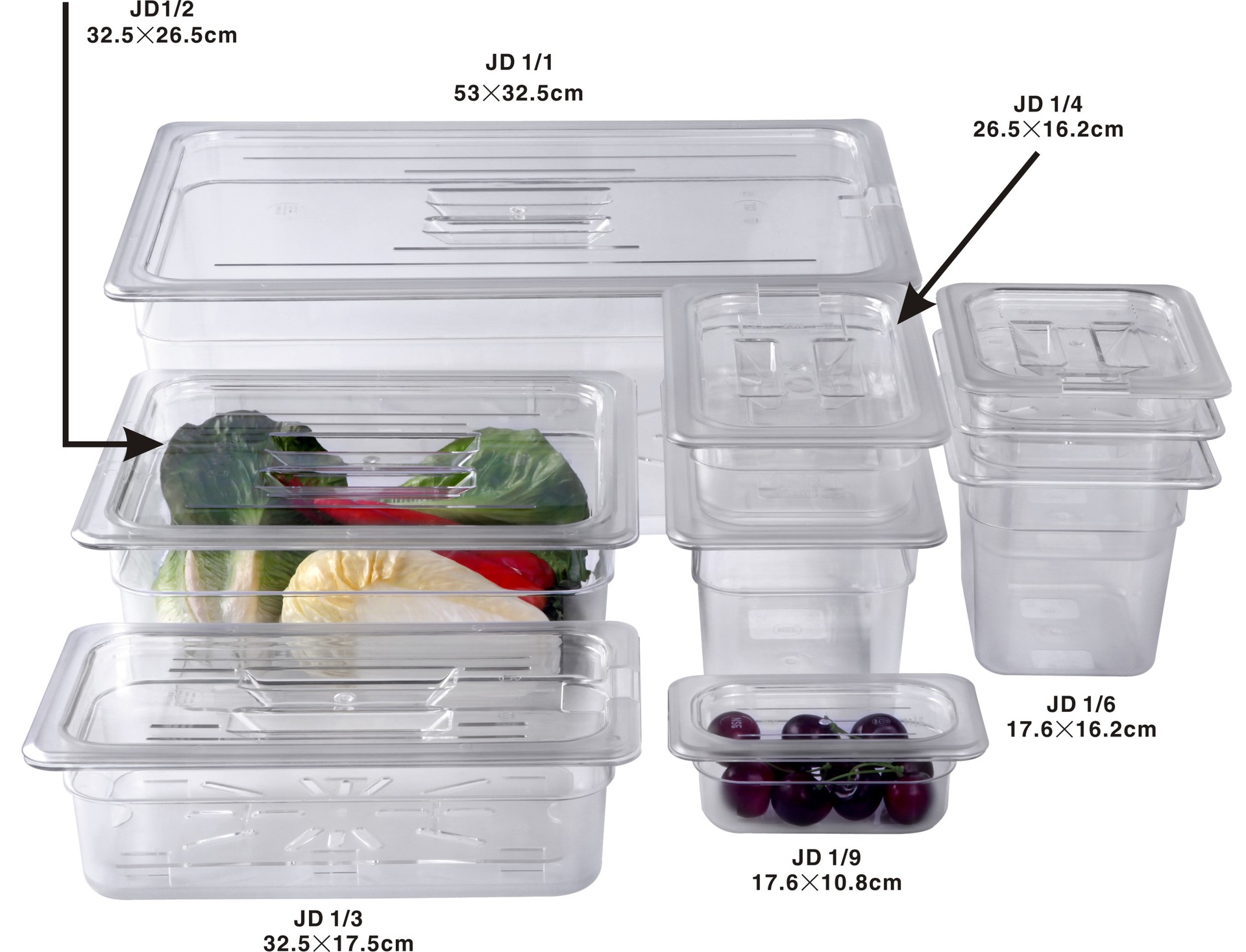份数盆 透明份数盆 PC份数盆  酱菜盒 耐摔 耐冻 聚碳酸酯份数盘|ms