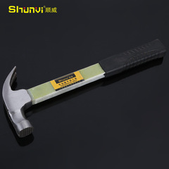 Manufacturer wholesale Shunwei non-slip wooden handle claw hammer fiber handle nail hammer high carbon steel bakelite handle hammer