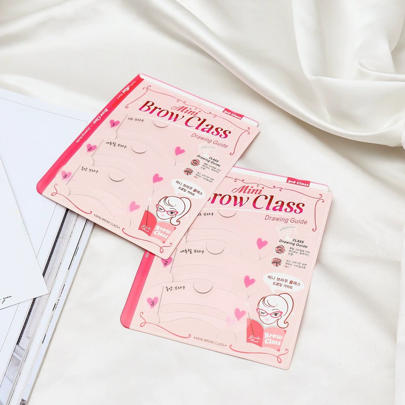 Novice eyebrow trimming assistant eyebrow card repair card thrush auxiliary eyebrow repair tool commonly used eyebrow card supply