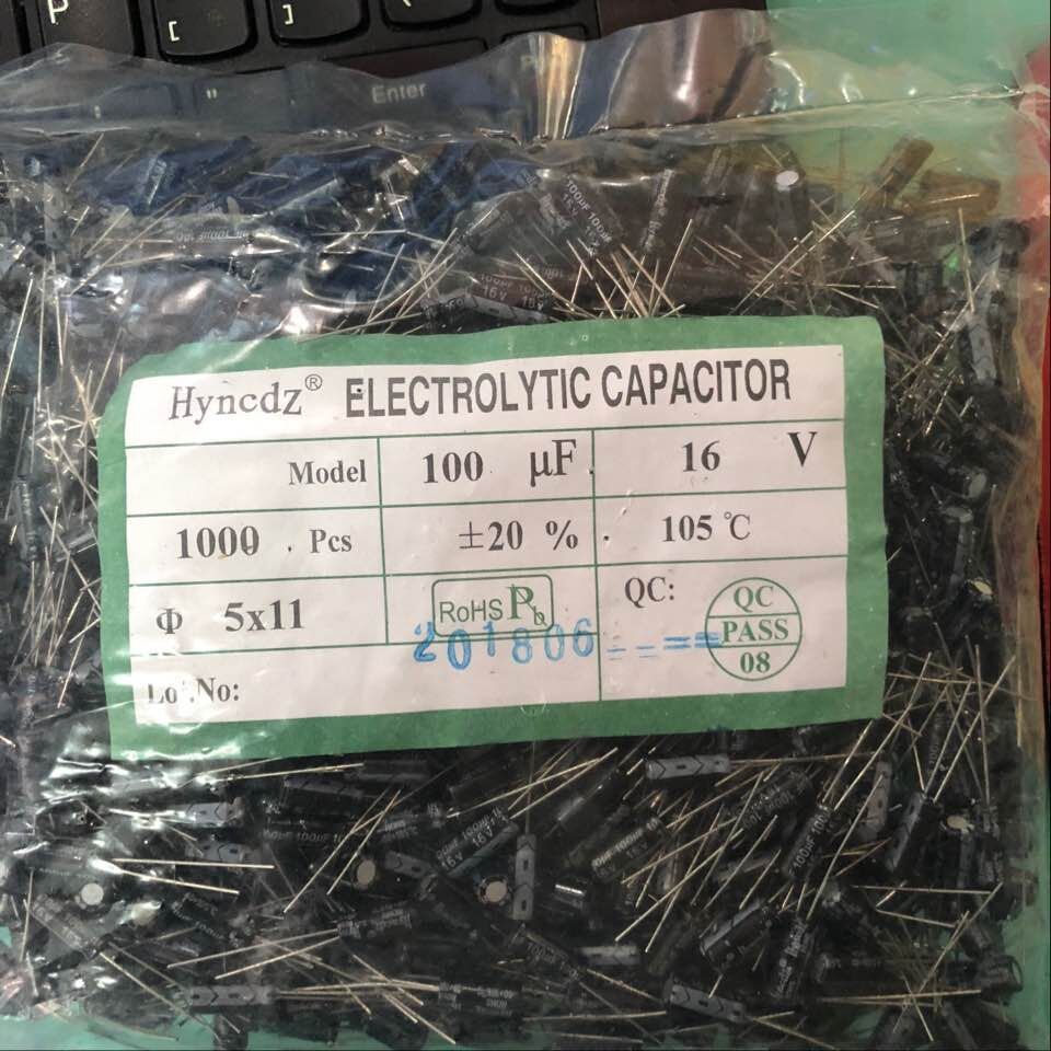 供应hyncdz铝电解电容 16V100UF