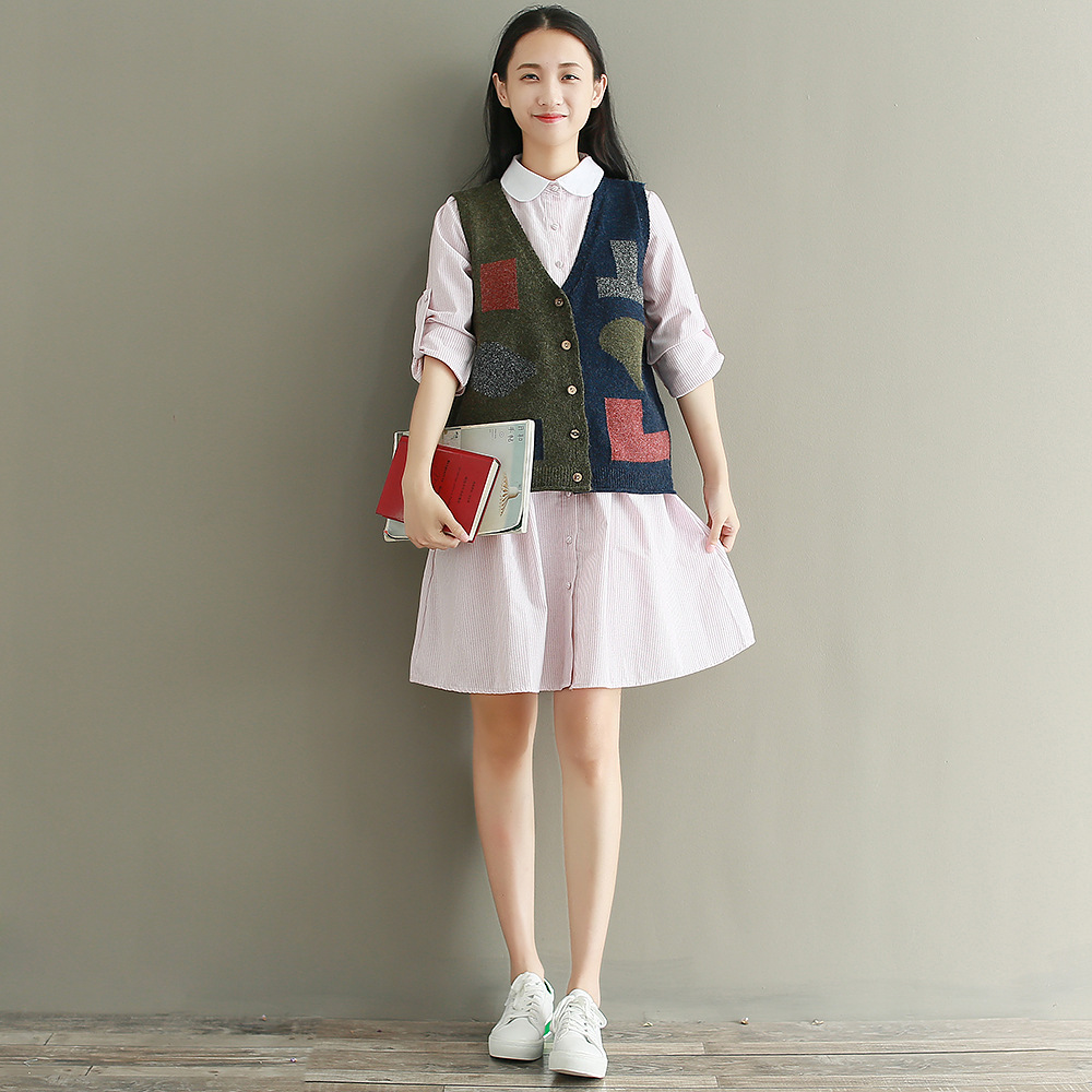 Gilet femme en Mélange de poils de lapin - Ref 3317961 Image 17