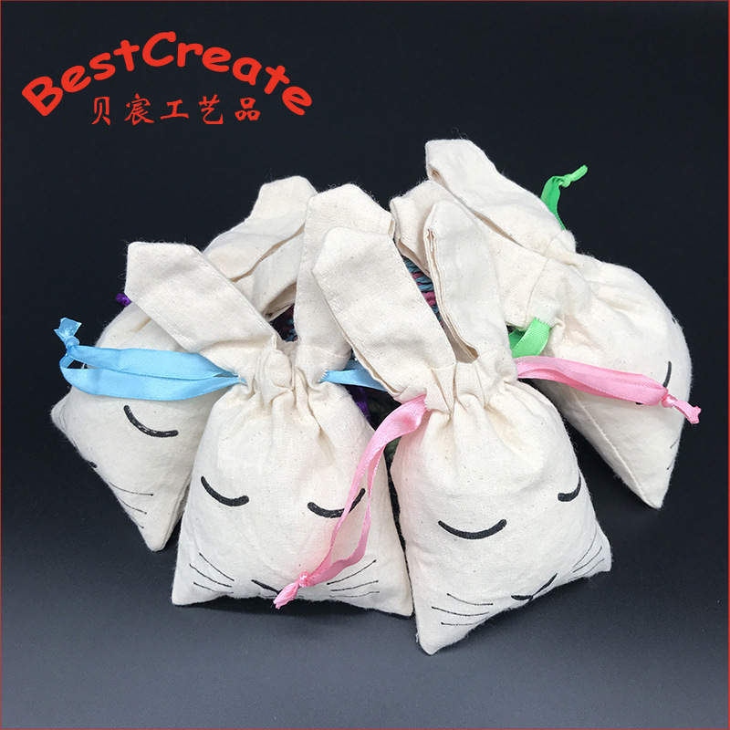 cotton rabbit 11x9+6cm (1)