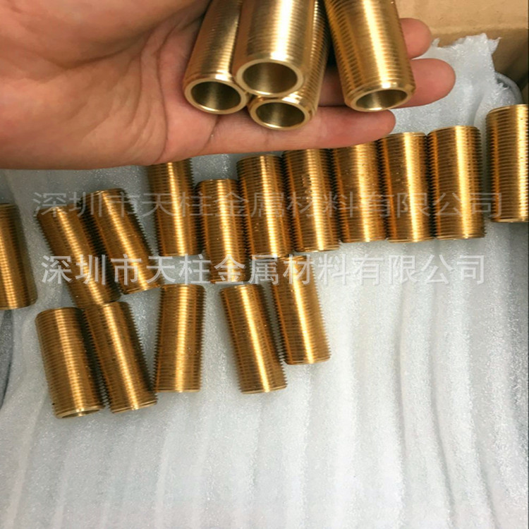 厂家直销  黄铜管棒加工电镀 铝管棒加工氧化精密切割cnc加工精雕