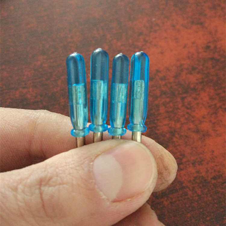 透明绿柄3.0一字-5