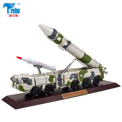 金属1:35东风21C21D导弹车模型批发反舰弹道模型军事装甲车摆件|ru