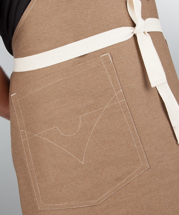 厂家直销 餐厅酒店饭店面包店食堂厨房工作围裙牛仔