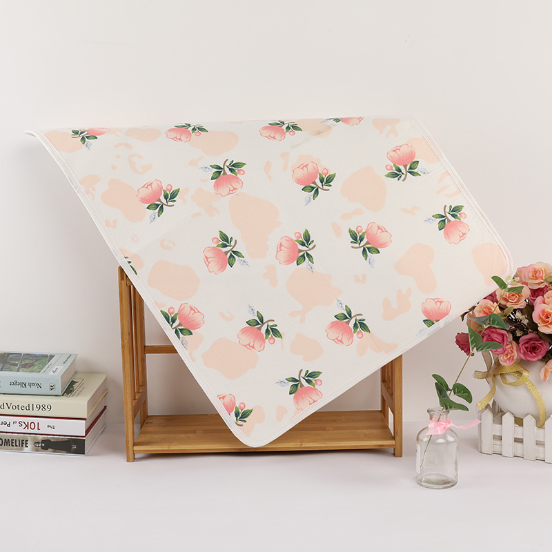 纱布婴儿隔尿垫透气防水纯棉宝宝新生儿童用品月经姨妈垫70*90cm