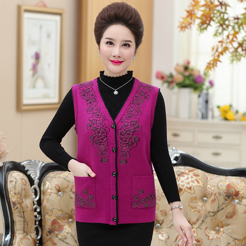 Gilet femme en Mélange de cachemire - Ref 3317963 Image 1