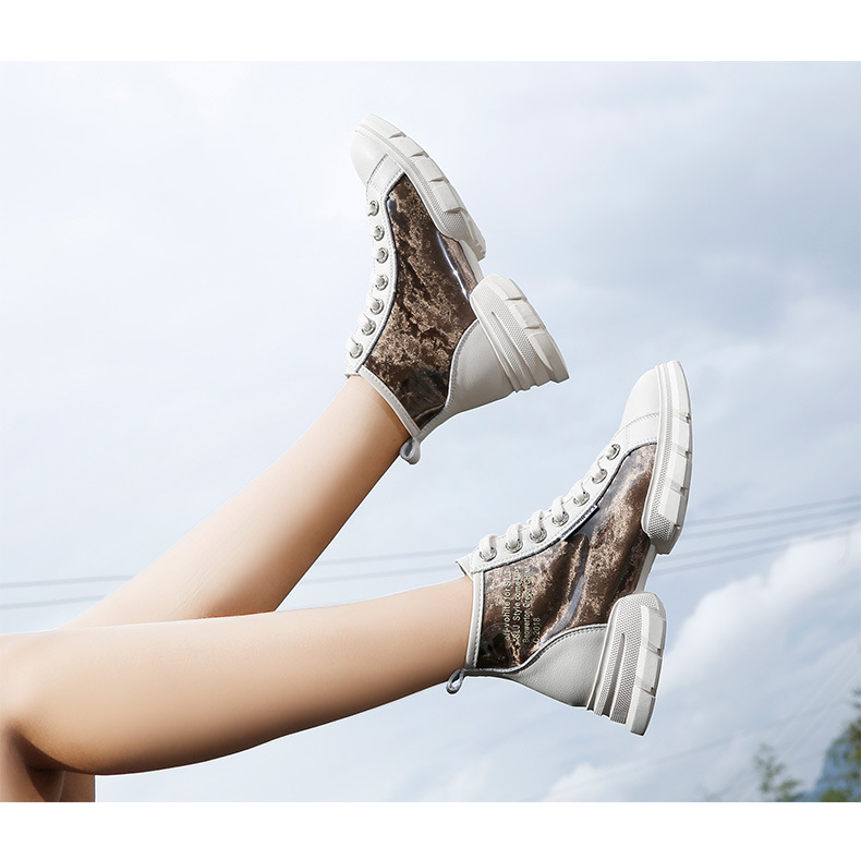 Bottes femme en En cuir - Ref 3355304 Image 18